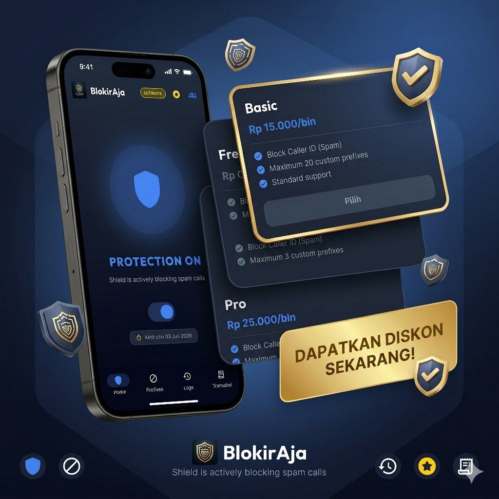 BlokirAja App Screenshot